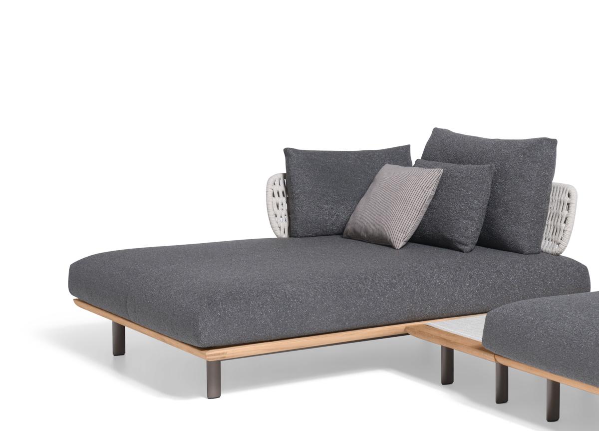 Molteni Sway Garden Chaise Longue