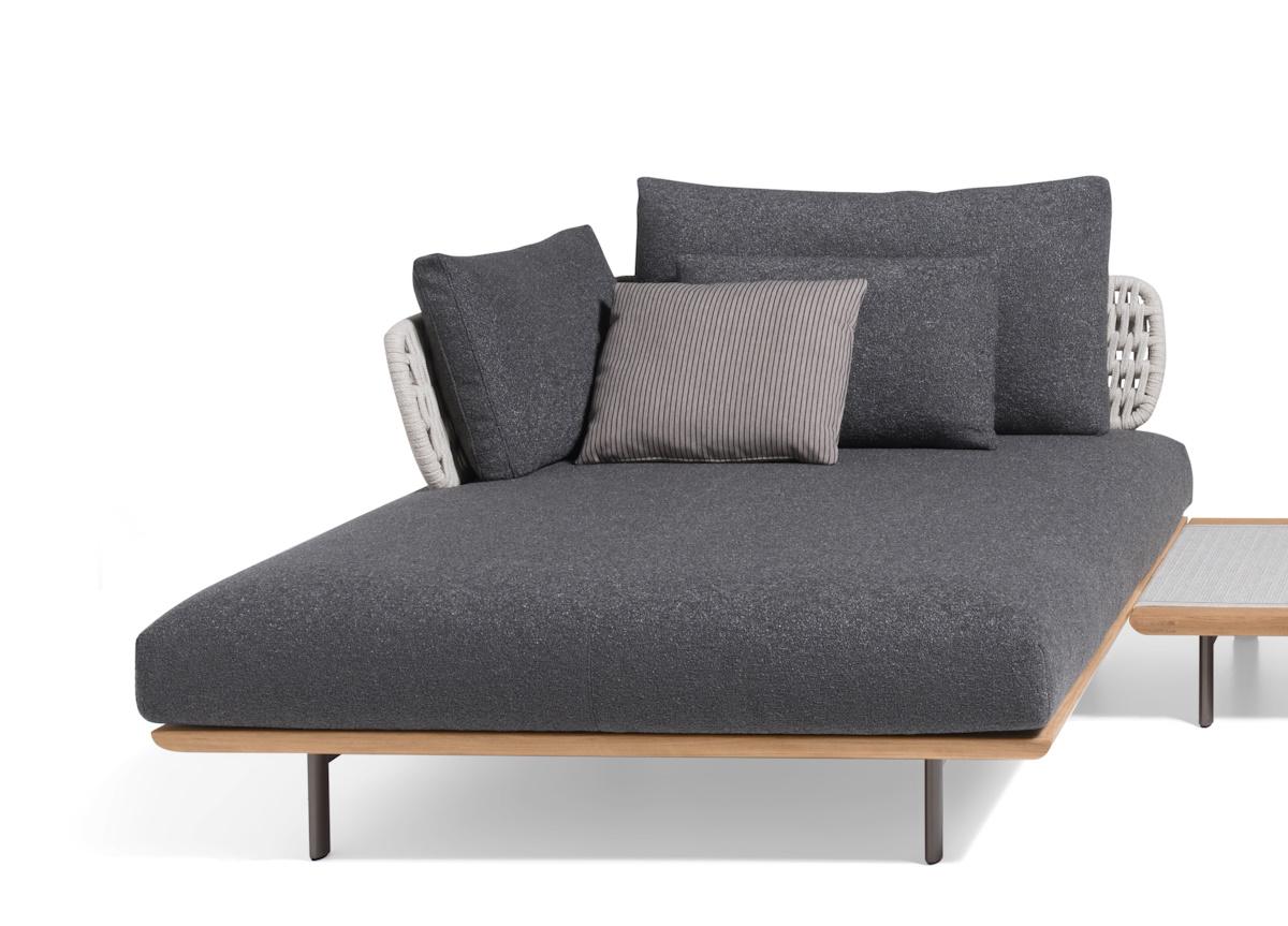 Molteni Sway Garden Chaise Longue