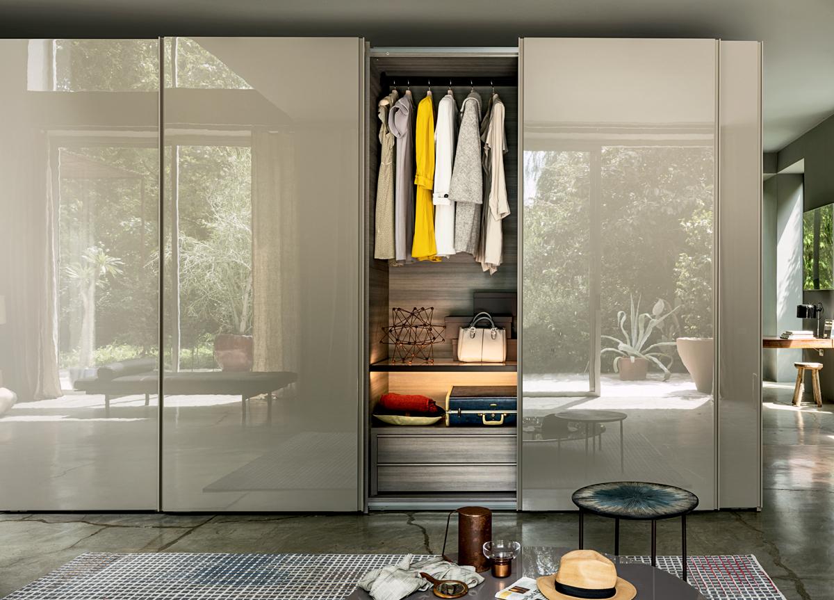 Lema Text Sliding Door Wardrobe