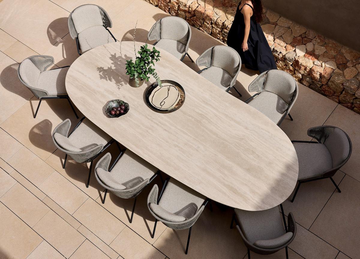 Manutti Torsa Organic Garden Table