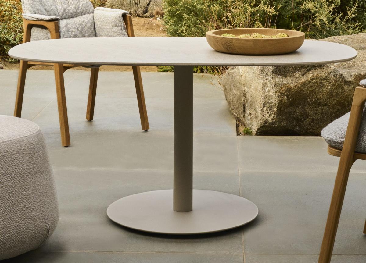 Tribu T-Table Elipse Garden Dining Table