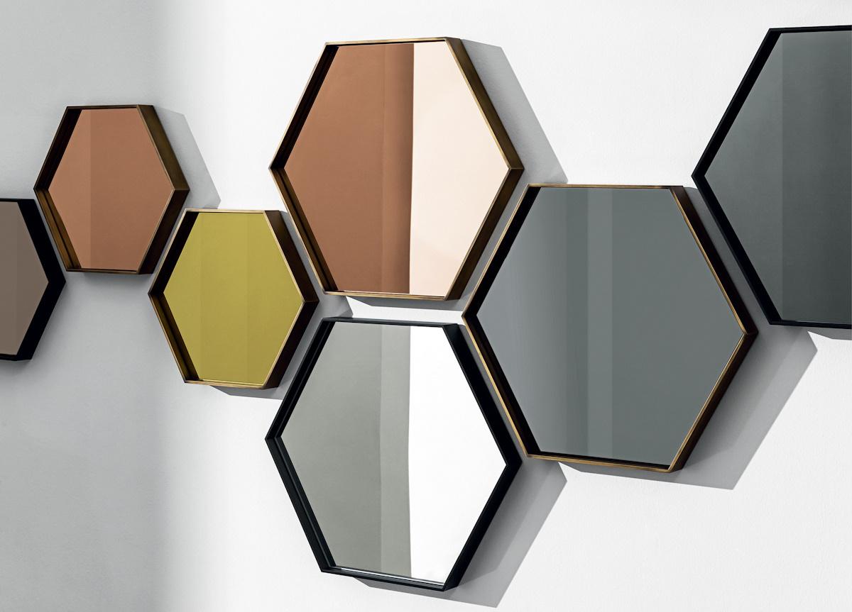 Sovet Italia Visual Hexagonal Mirror