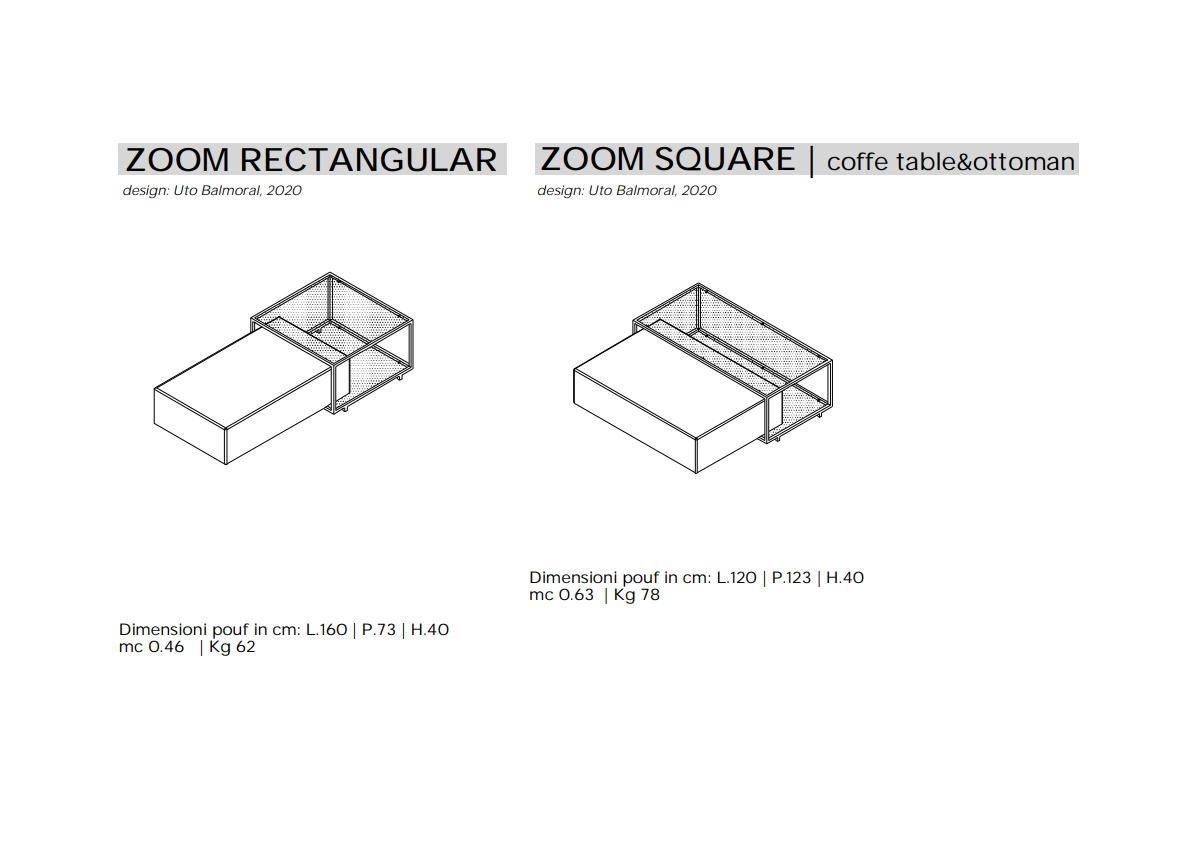 Mogg Zoom Pouf/Coffee Table (2 available)  - In Stock, New