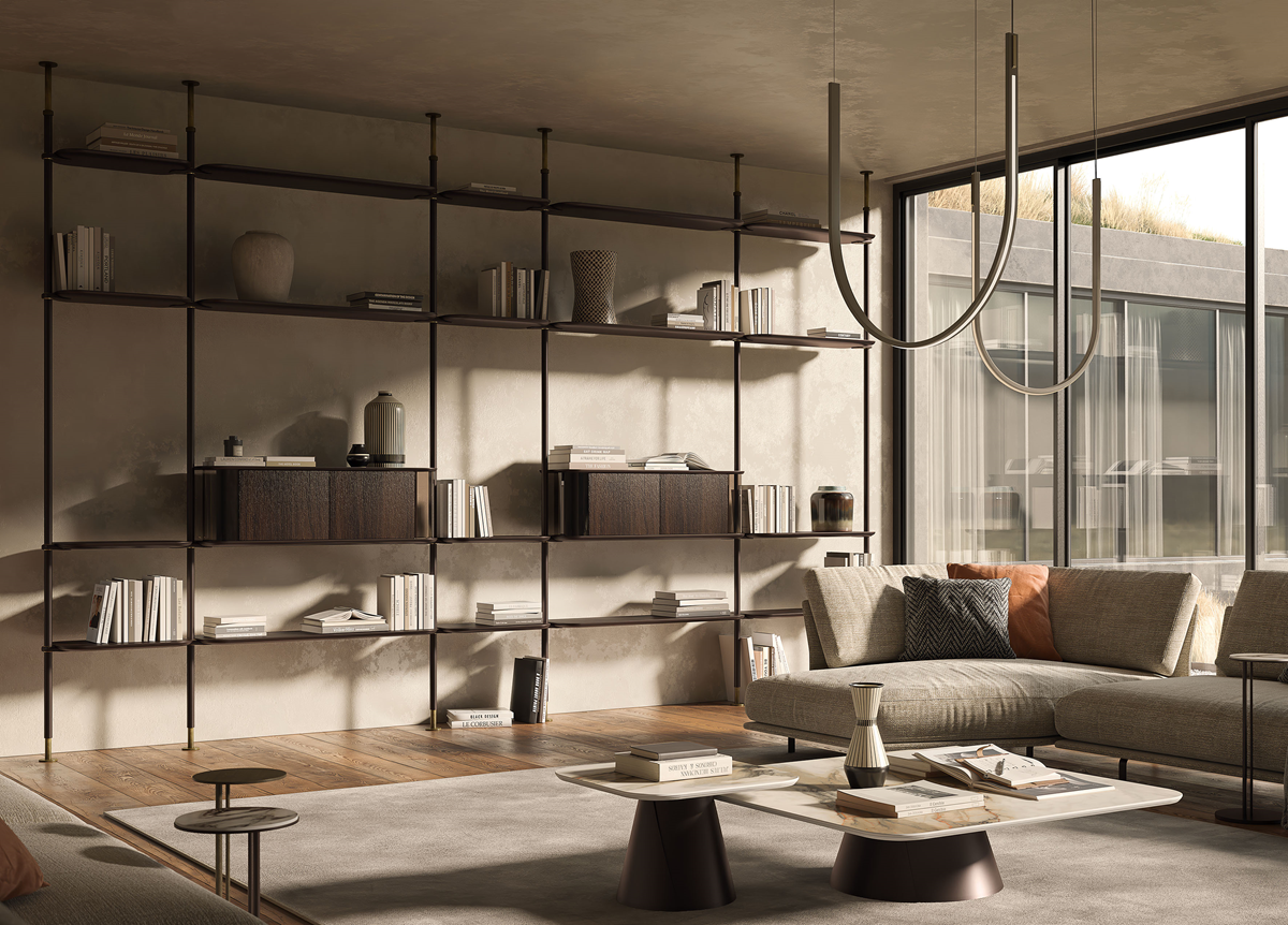 Cattelan Italia Harbour Bookcase