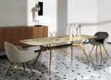 Sovet Italia Arkos Shaped Rectangular Dining Table