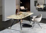 Sovet Italia Arkos Shaped Rectangular Dining Table