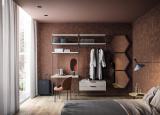 DaFre Antis Walk in Wardrobe/Dressing Table - Composition 5