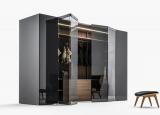 Caccaro Camerino Glass Door Walk In Wardrobe - Two Door