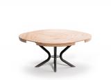 Ozzio Cirkle Round Extending Dining Table