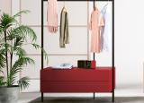 Novamobili Easy Clothes Rail and Drawers