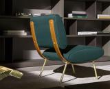 Molteni Gio Ponti Round D.154.5 Armchair