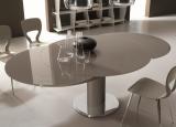 Bontempi Giro Round Extending Dining Table