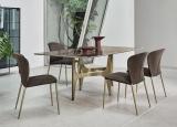 Bontempi Grace Dining Chair with Metal Legs