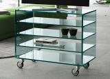 Tonelli Grattacielo Glass TV Unit