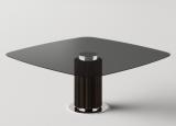 Tonelli Hybrid Glass Dining Table