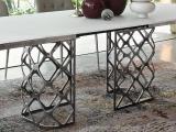 Bontempi Majesty Extending Glass Dining Table