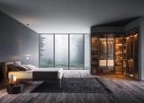 Pianca Milano Glass Door Wardrobe