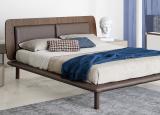 Novamobili Matisse Bed with Wood Headboard