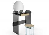 Tonelli Opalina Glass Dressing Table