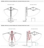 Emu Trevi Cantilever Parasol