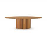 Saba Teatro Magico Dining Table in Glass