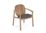 Emu Twins Teak Garden Dining Armchair