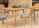 Emu Twins Teak Garden Dining Table