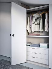 Alfa Fitted Folding Door Wardrobe