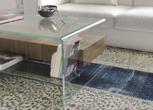 Sovet Italia Bridge Coffee Table With Drawer