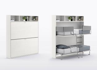 Cinquanta Double Wall Bed