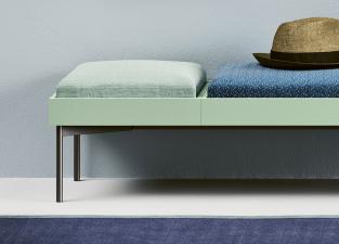 Novamobili Cube Bench With Seat Cushions