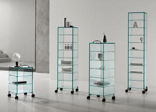 Tonelli Dappertutto Glass Storage Unit