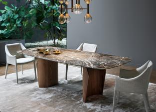 Bonaldo Flame Dining Table in Ceramic