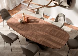 Ozzio Gem Dining Table