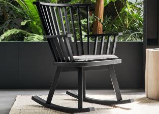 Gervasoni Gray 29 Rocking Chair