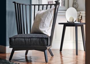 Gervasoni Gray Bergere Armchair