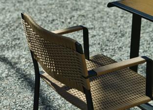 Molteni Green Point Garden Dining Armchair