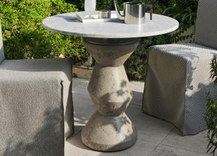 Gervasoni Inout Round Garden Bistro Table