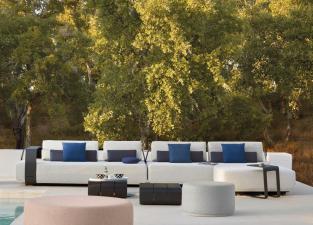 Manutti Kumo Large Garden Corner Sofa | Manutti Outdoor Furniture At Go ...