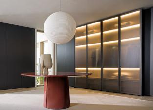 Molteni Gliss Master Linear Wardrobe