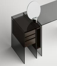 Tonelli Marcell Glass Dressing Table