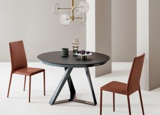 Bontempi Millennium Round Extending Dining Table