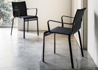 Bontempi Net Dining Chair with Arms