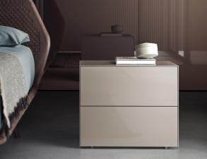 Pianca Norma Bedside Cabinet - NEW, 2 available