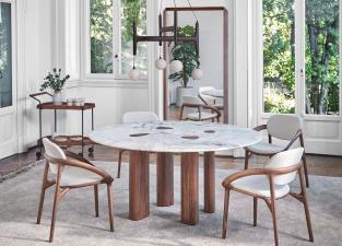 Porada Oswood Round Dining Table