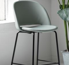 Bontempi Polo Upholstered Bar Stool