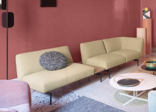 Saba Rendez-Vous Sofa with Side Table