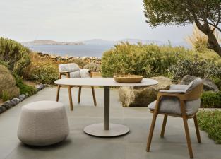 Tribu T-Table Elipse Garden Dining Table