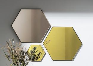 Sovet Italia Visual Hexagonal Mirror