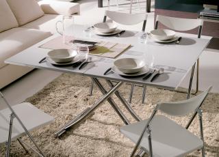 Ozzio Mondial Transformable Table | Ozzio Furniture At Go Modern London